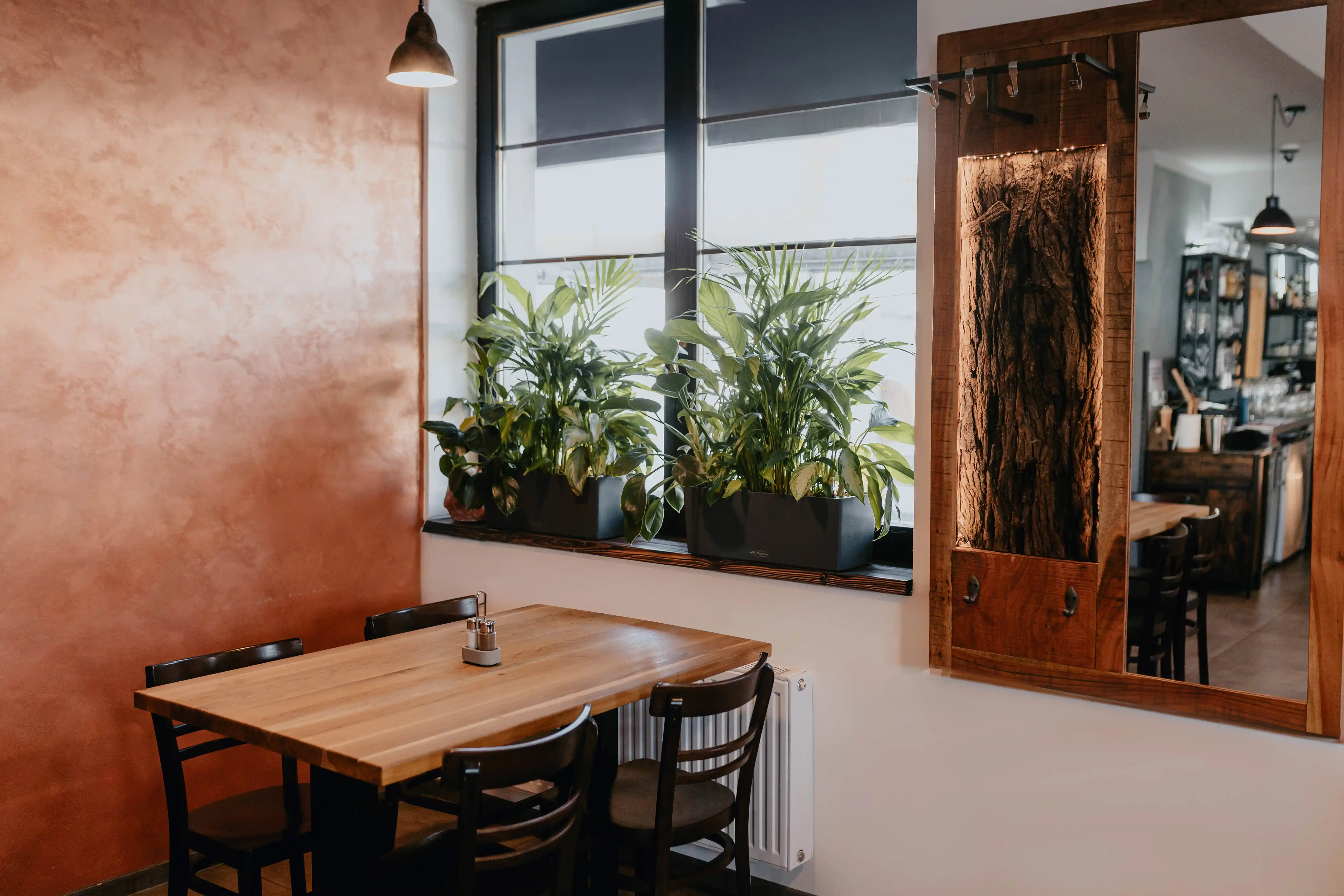 Interiér restaurace U Lapáčků
